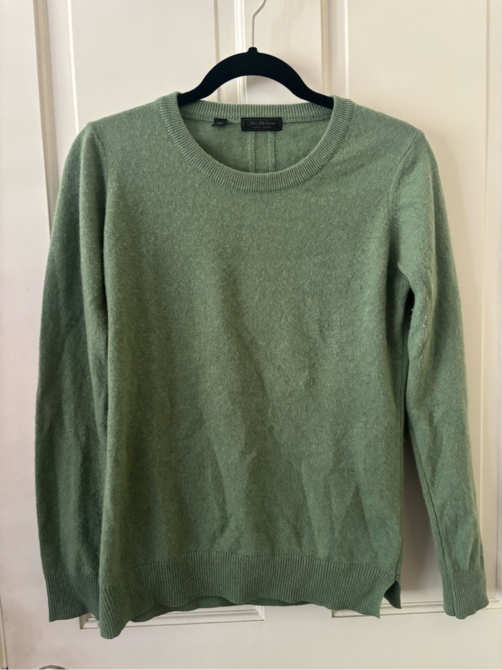 Saks Fifth Avenue Sage Green Crewneck Sweater